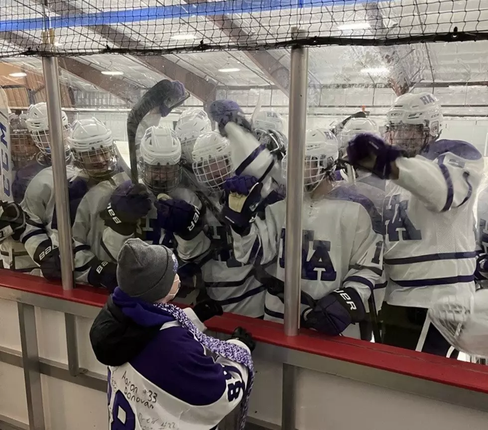 Hampden Academy Beats Camden Hills 5-2 On a Special Night for a Special Fan