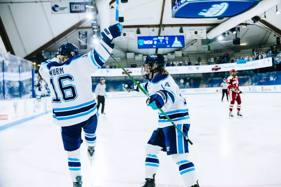 Maine Women’s Ice Hockey Upsets #8 Colgate 2-1