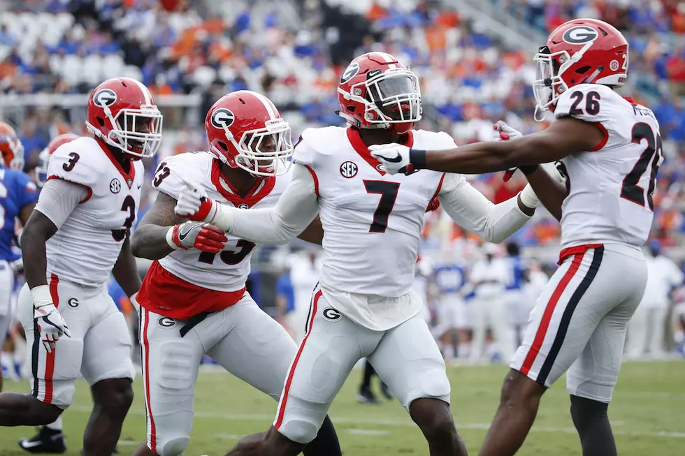Georgia Tops Alabama in First CFP Rankings